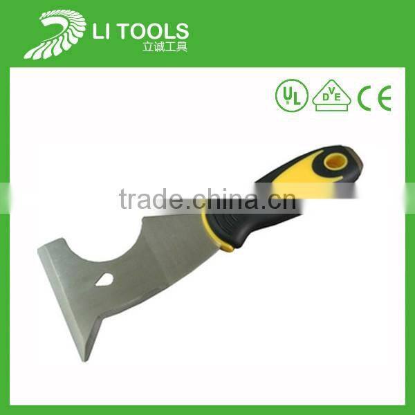hot selling plastic handle carbon steel wide blade putty knife
