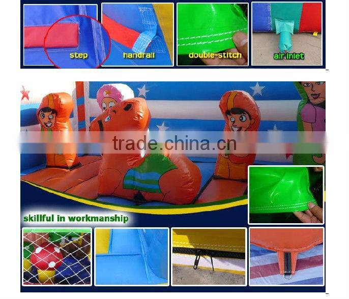 Hot selling PVC amusement inflatable castle for children