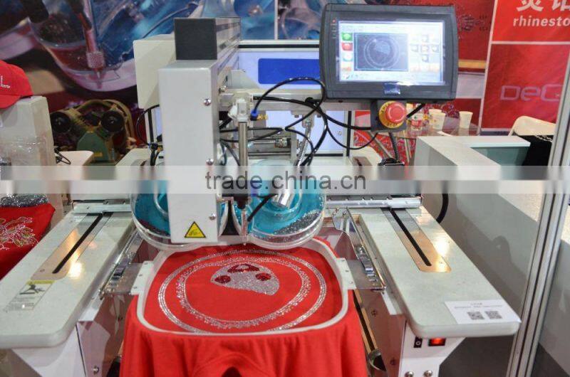 Mini automatic ultrosonic rhinestone setting machine