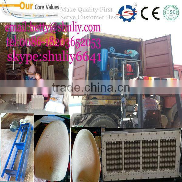 best quality egg tray machine with high capacity/waster paper tray production line