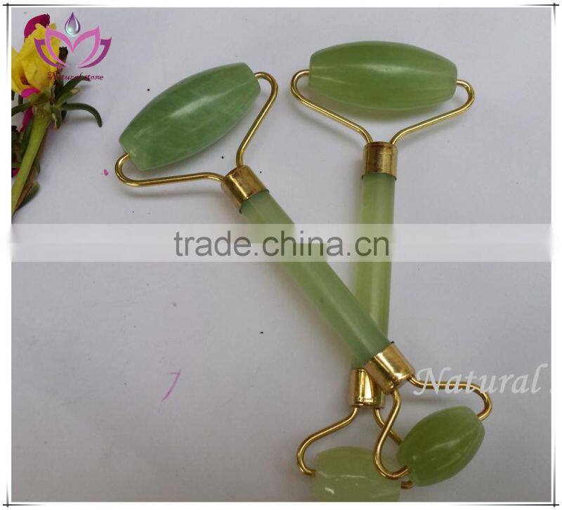 2016 jade healing stones face massage stone jade roller