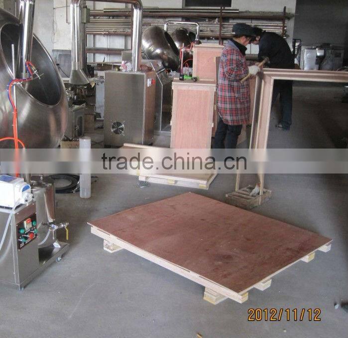 2012 best seller fully stainless steel wide output nuts coating machine