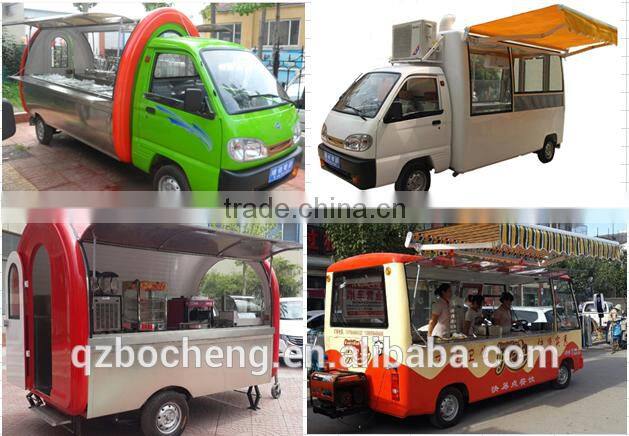 Mobile food car with EEC for sale