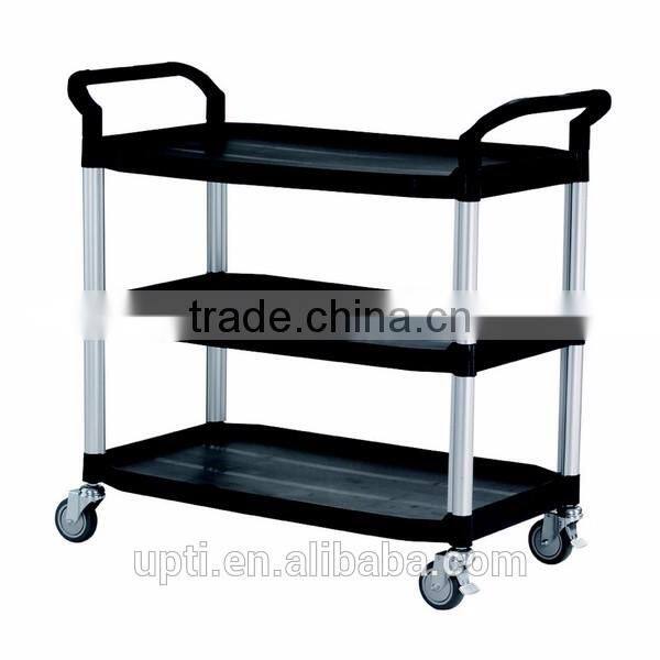 Taiwan Made High Quality Large 3 Shelves Healthcare Service Cart, Restaurant Cart, Catering cart, Hotel cart, DIY cart