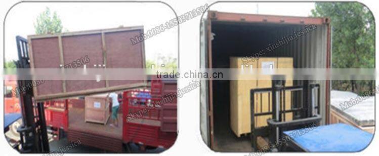 Horizontal type pillow bag frozen food packing machine