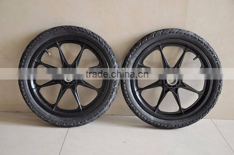 strong 16 inch Plastic Spoked wagon Wheel