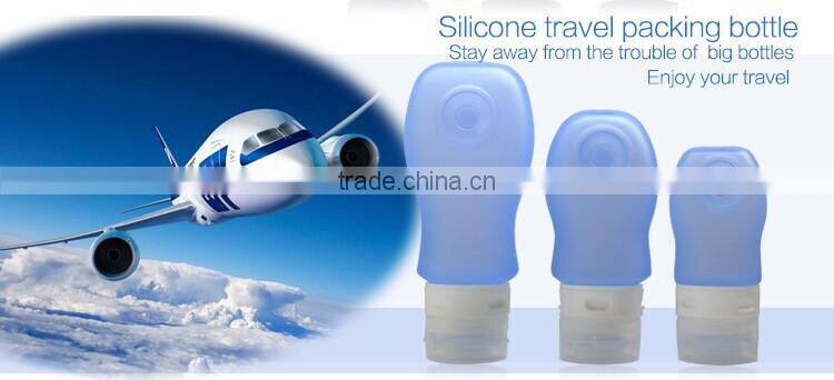 TSA approved BPA Free silicon travel set bottles