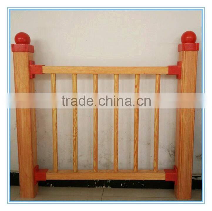 High Strength Imitation wood grain fiberglass Plastic fence