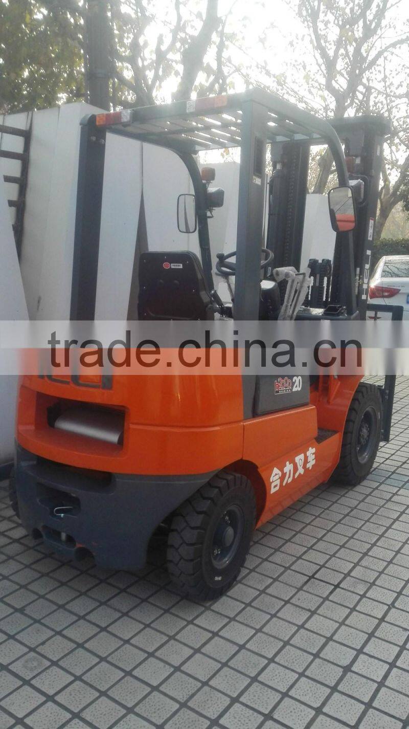 2 ton diesel forklift/2000kg Capacity Diesel Forklift for sale from China Top1 Forklift Brand