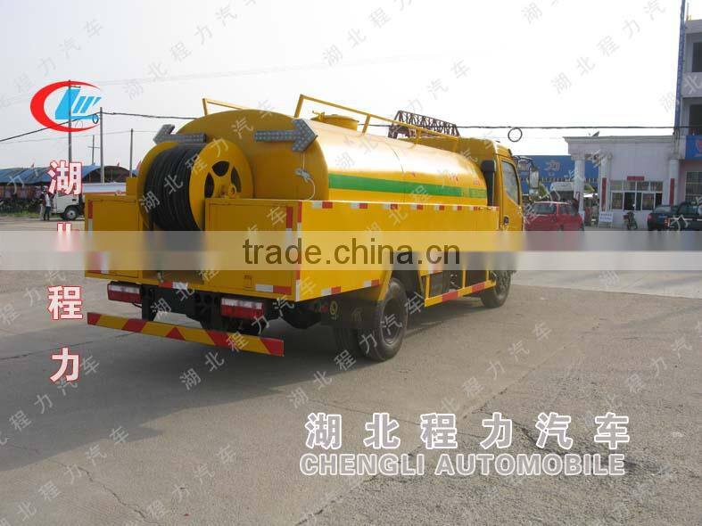 DongFeng high-pressure street washing cart