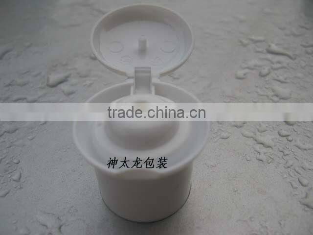 24/415 plastic flip top cap colorful screw cap