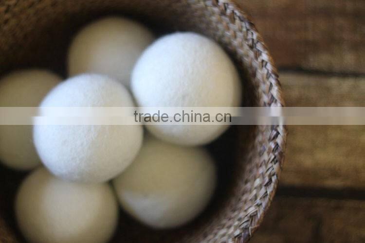 XL 9'' premium 100% natural sheep wool lanudry dryer ball