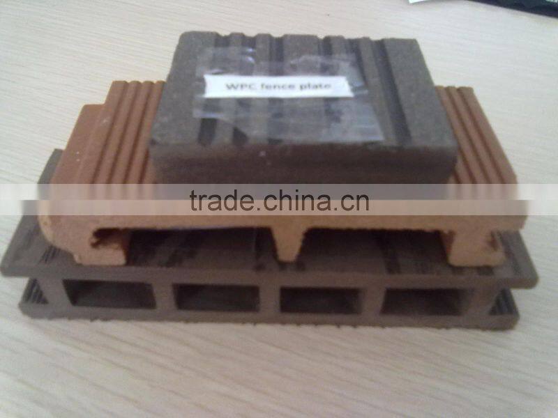 wood waste made wpc machine