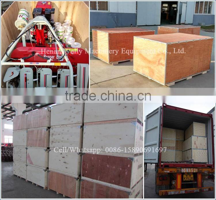 rice reaper binder machine/mini reaper binder/mini rice combine harvester