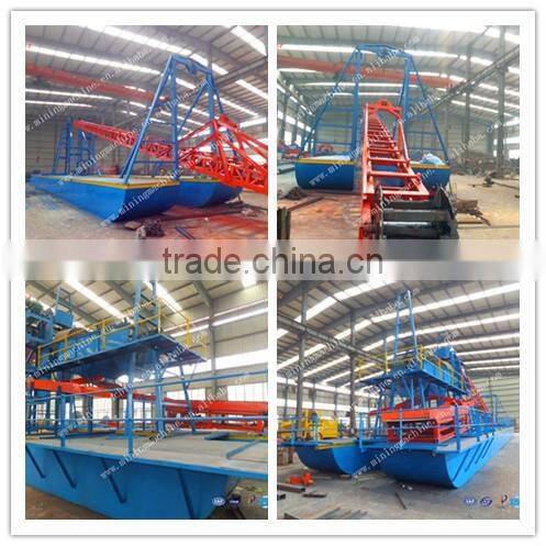 Economic bucket sand suction dredger,efficient working 60-200CBM dredger