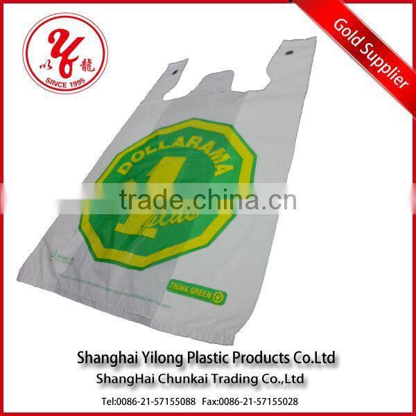 plastic t-shirt bag with hanger