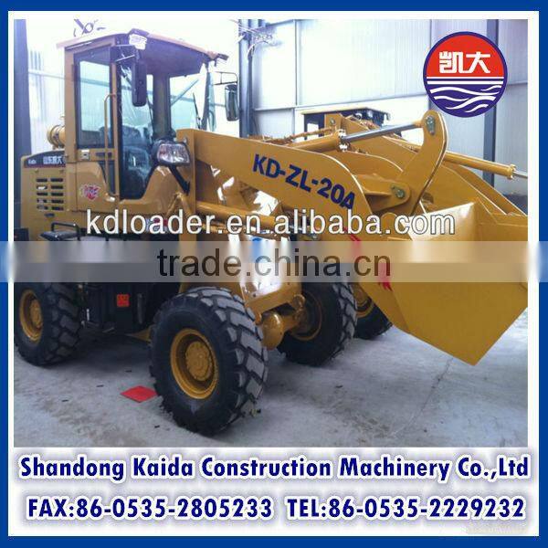 Mini Wheel Loader Small Wheel Loader ZL-20A Construction Machinery Weifang Deisel Engine