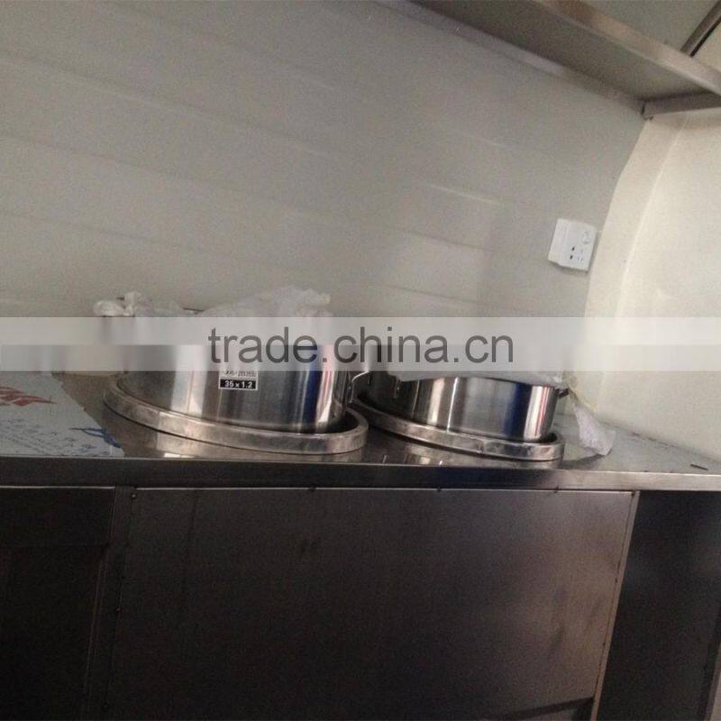 ice cream food trailer/yogurt kiosk/food kiosk/hot dog cart