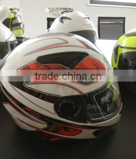 bluetooth double visor helmet/Moto cross ECE helmet /Full face bluetooth helmet/Adults Motorcycle helmet (TKH809)
