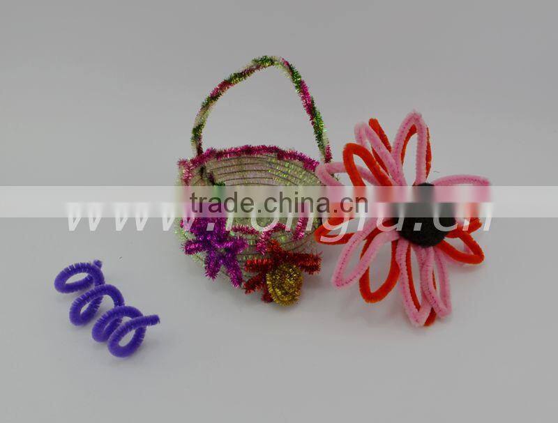 4mm 5mm 6mm with 30cm long Chenille stem Pipe cleaners