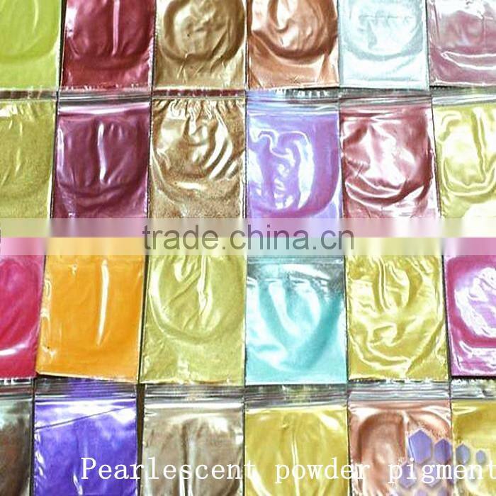Nature color pearlescent powder pigment for paint