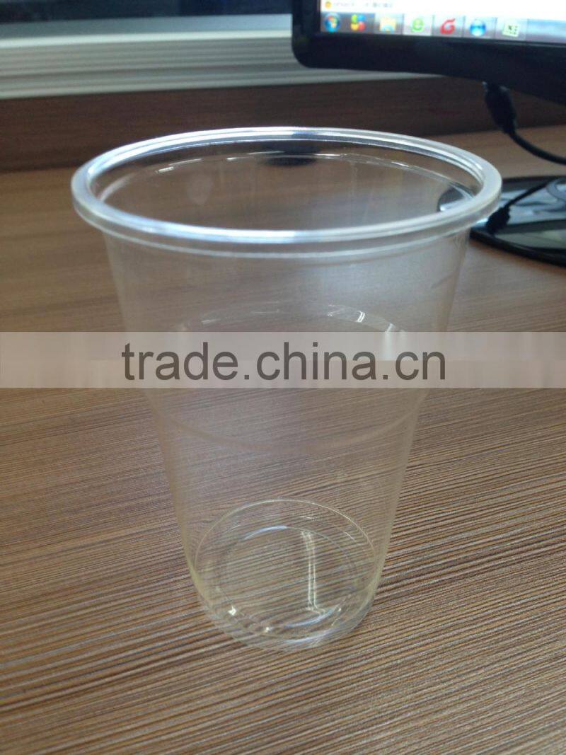 PLA 100% compostable cup/Eco friendly biodegradable plastic cups
