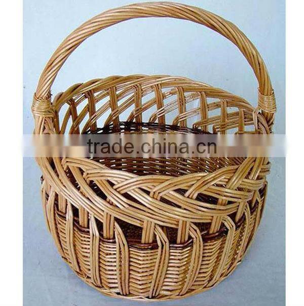 Wholesale multifunctional willow basket with handles