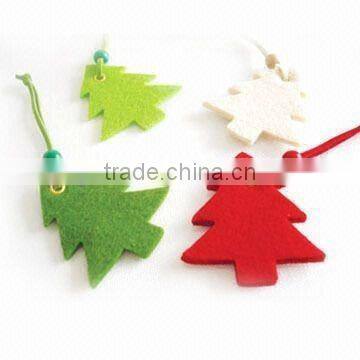 15072701 Hot sales! christmas hanging felt decor for tree ,custom order welcomed felt decor