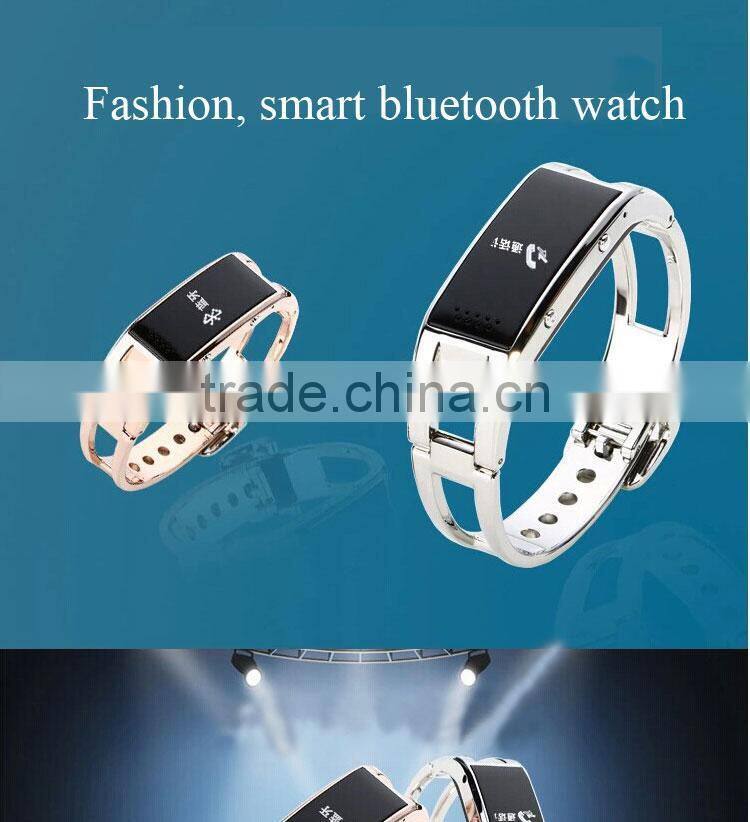 Ladies charm bluetooth fashion bracelet smart watch, for apple watch band