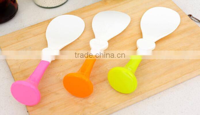 Small Order Fashion Withdrawable Stand Plastic Meal Spoon