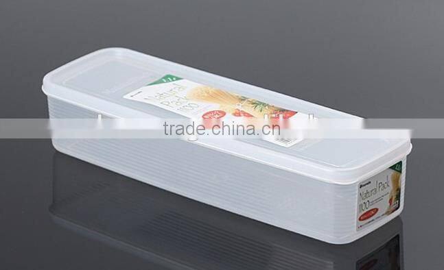 OEM&ODM Square Easy Open And Lock Storage Container/Plastic Pasta Storage Containers