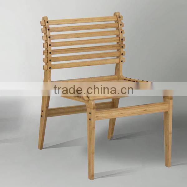 Natural bamboo table and chair for relax furniture