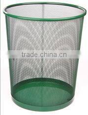 Hotel room metal Mesh Trash Can