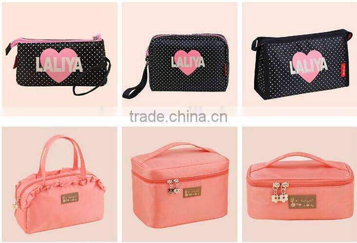 nylon waterproof material Customized cosmetic Wash Bag