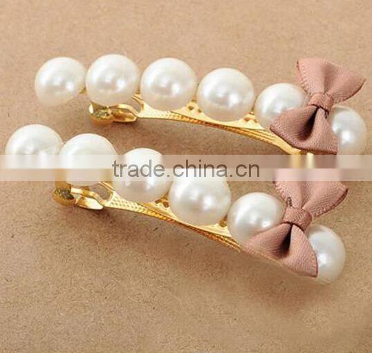 wholesale Fashion Green Head plants Grass Bean Sprout Flower hairpin