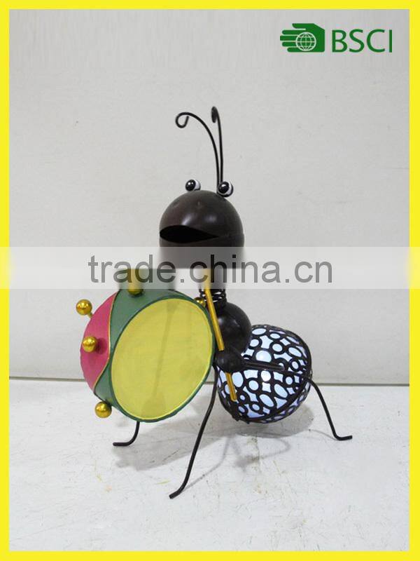 YS13728 Cheap animal solar metal drum led light