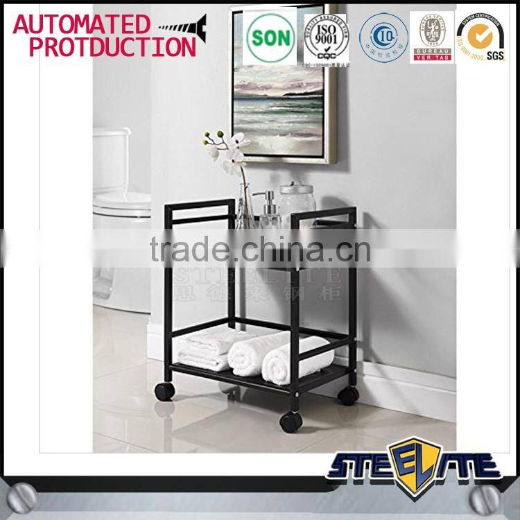 Hotel furniture metal material movable snake food display rack