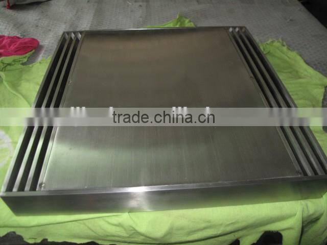 Factory price heavy duty stainless steel pavement drain cover