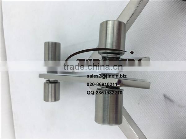 Stainless steel 90 degress K way curtain wall spider with connector(Yk-8009)