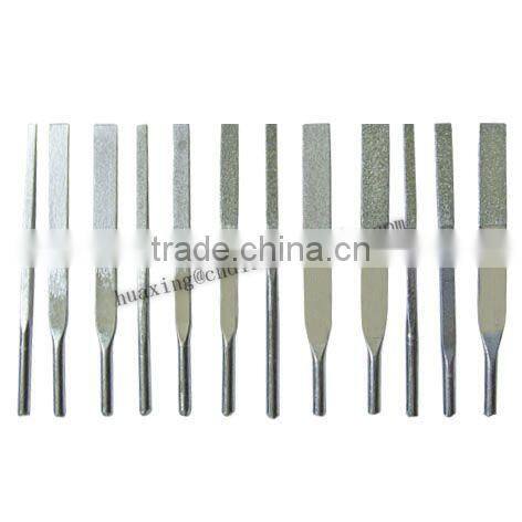 12pcs diamond files set for hand machine