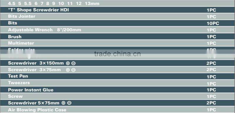 51PCS TELECOMMUNICATION TOOL SET