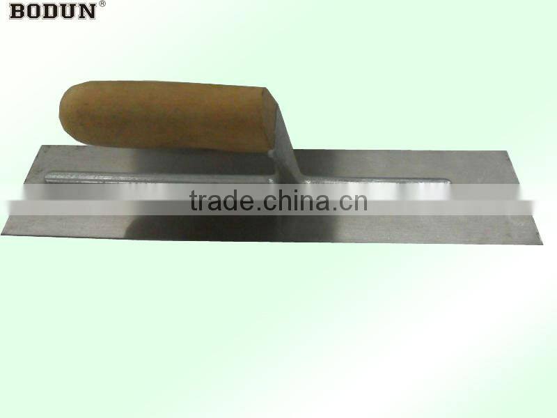 G1035-1 PT-5703 stainless steel plastering trowel with wooden handle