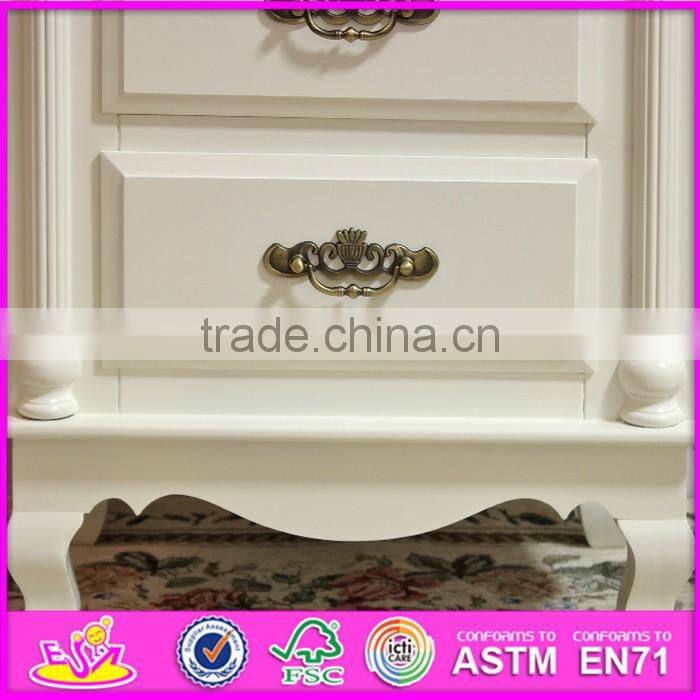 2016 wholesale high quality solid wooden bedside cabinets W08H066