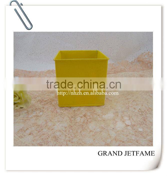 home decoration yellow gift newly married couple candle holder