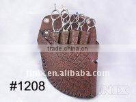 Superior Light Coffee Color Stylish Leather Scissor Holster