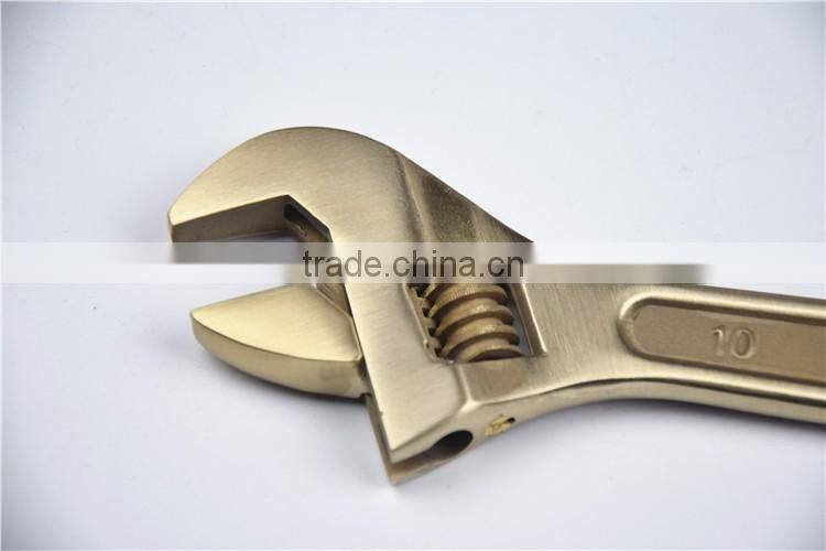 Explosion Proof Tools Aluminum Bronze Wrench 150mm Pipe Tools