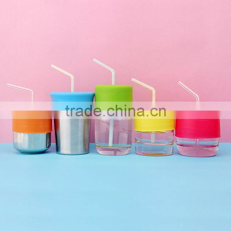 Rubber Silicone Cup Cover Food Grade Silicone Coffee Mug Cup Lids