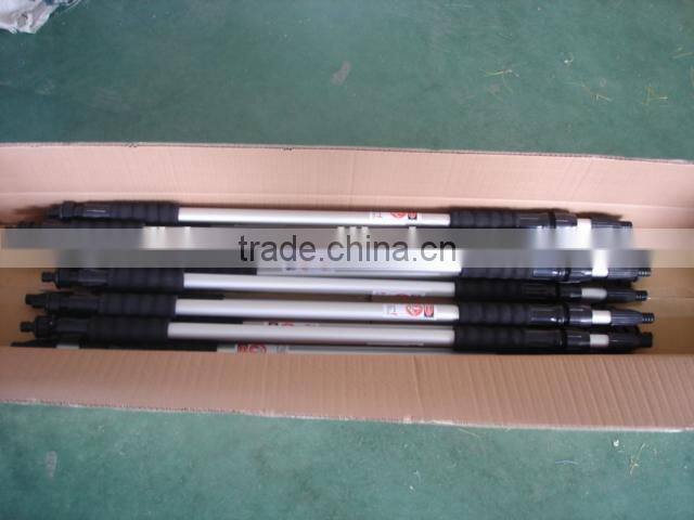 telesopic long handle water flow through clean brush for washing trucks boats and house