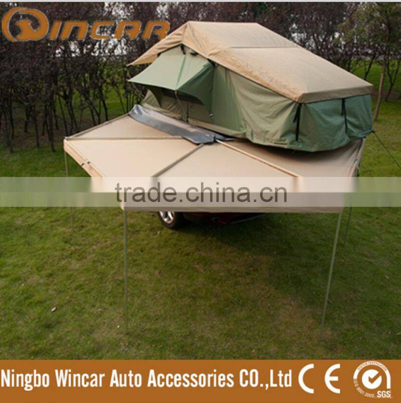 270 degree foxwing awning retractable car side awning