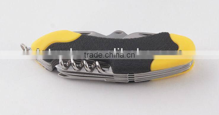 2014 Newest high quality stainless steel pocket multi knife tools KG5011PB